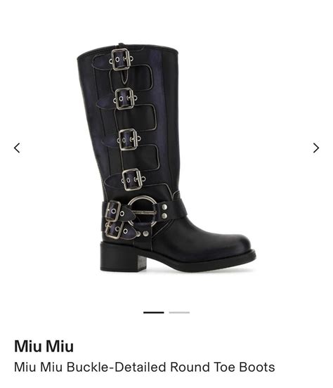 miu miu booys|Miu Miu boots dupe.